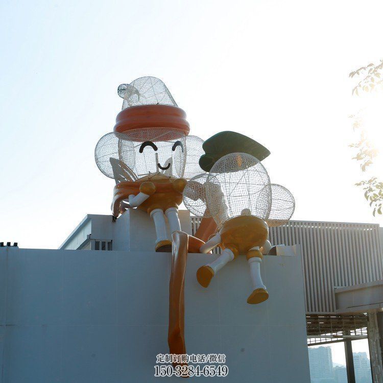镂空卡通雕塑服务商,美陈雕塑,铁艺卡通雕塑订做厂家 镂空卡通雕塑服务商,美陈雕塑,铁艺卡通雕塑订做厂家