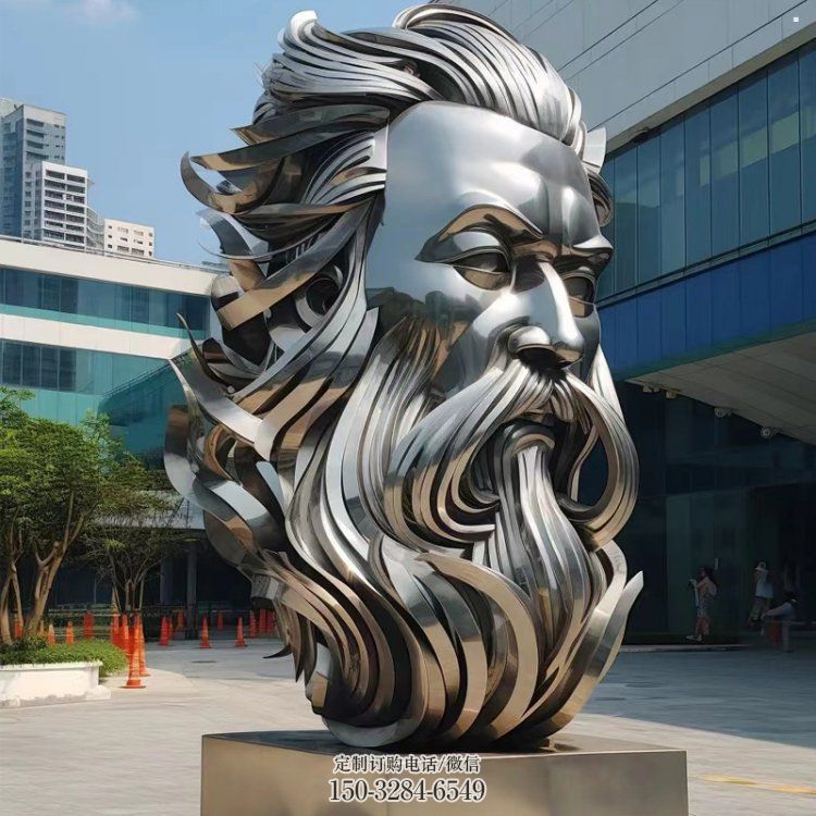 白钢人头像雕塑制造,欧式风格,镜面人头像雕塑厂家供给 白钢人头像雕塑制造,欧式风格,镜面人头像雕塑厂家供给