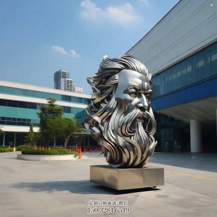 白钢西方人雕塑提供,欧式艺术,中式镜面人头像雕塑通用 白钢西方人雕塑提供,欧式艺术,中式镜面人头像雕塑通用